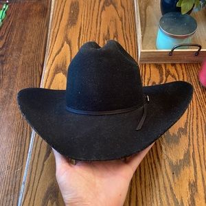 Justin Black XX Wool Cowboy Hat